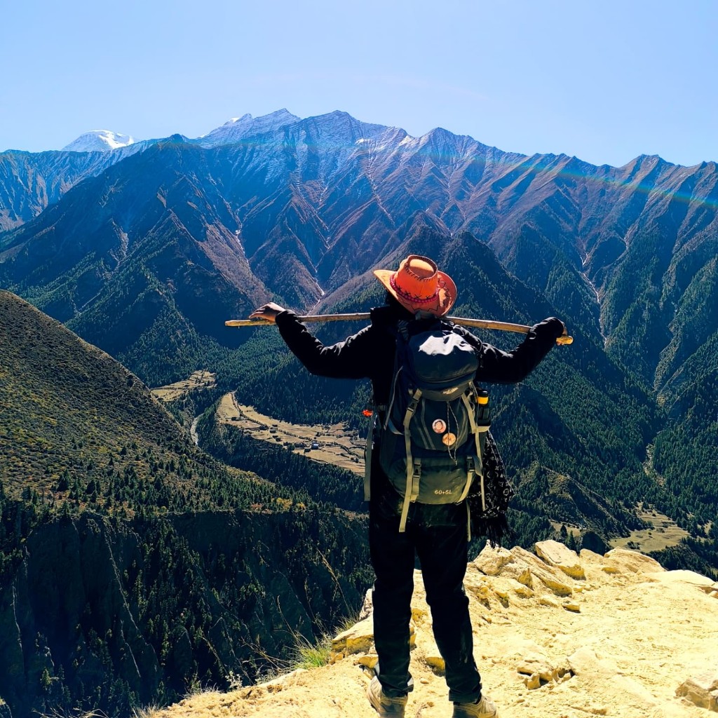 Breath taking view on the way to phoksundo